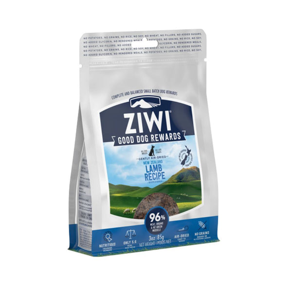 ZIWI Peak Good Dog Rewards Lamb Air Dried Dog Treats, 85g - Happy Hoomans