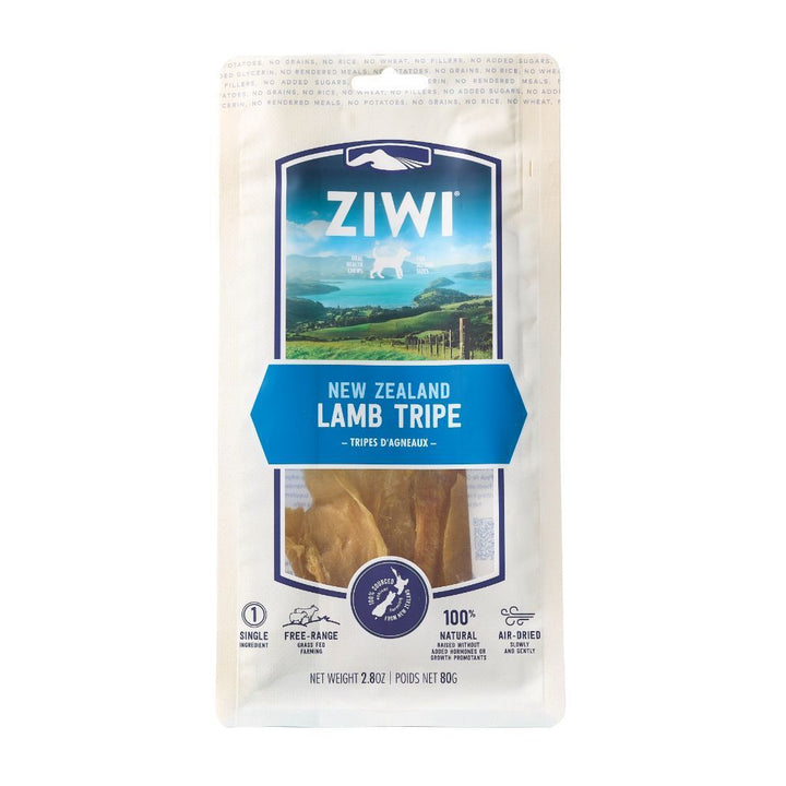 ZIWI Peak Lamb Tripe Air Dried Dog Treats, 80g - Happy Hoomans