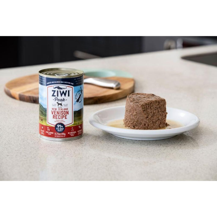 ZIWI Peak Vension Recipe Wet Dog Food, 390g - Happy Hoomans